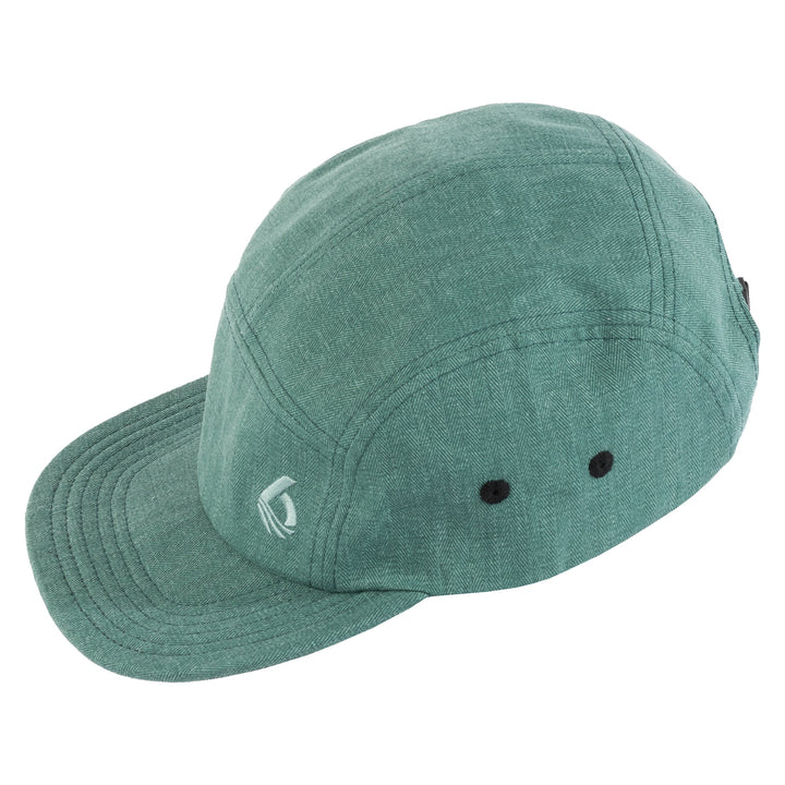 Herring Five Panel Hat - Moss - Side