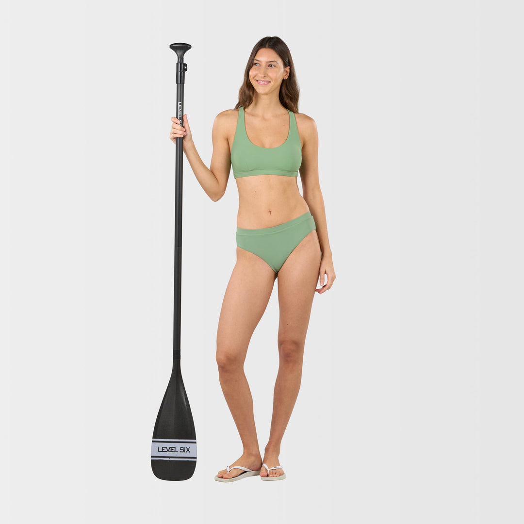 Sunflare Reversible Bikini Bottom - Shale Green - Merchandised