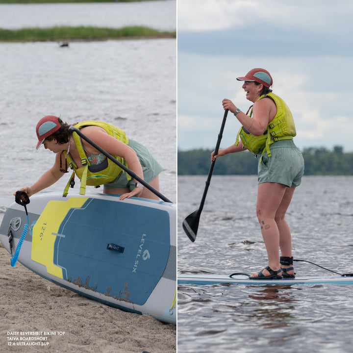 Taiva Shorts - Blue Surf - Lifestyle