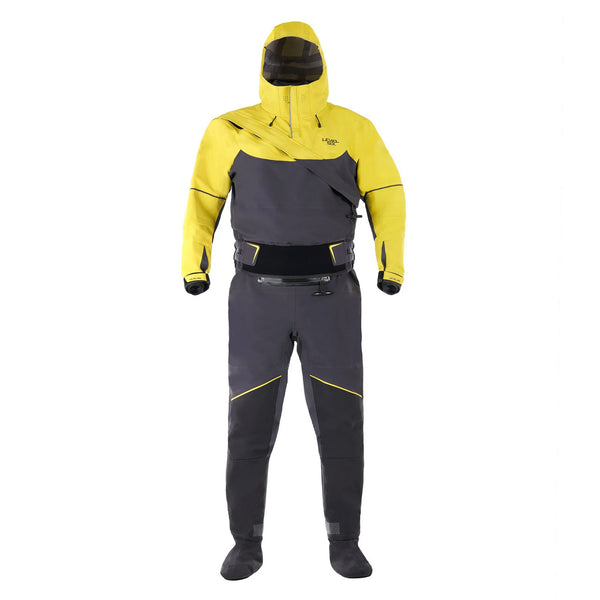 Fjord Dry Suit — Citron, front view