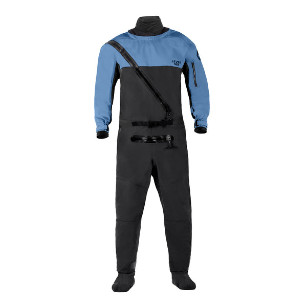Loki Latex Free Dry Suit PFAS Free — Steel Blue