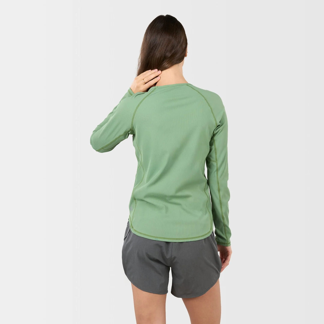 Athena Long Sleeve Sun Shirt - Shale Green