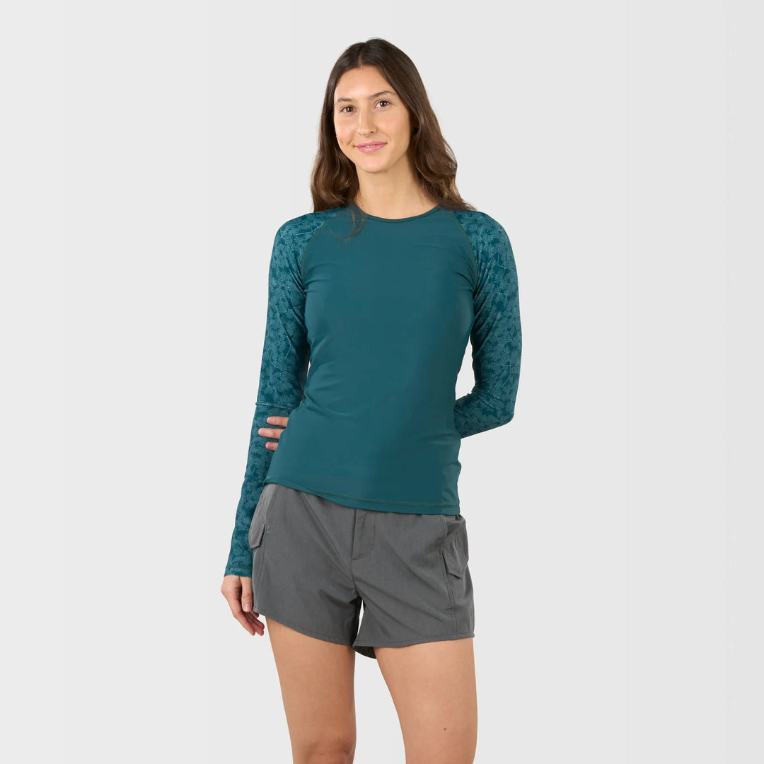 Venus Long Sleeve Rashguard - Mint Flow