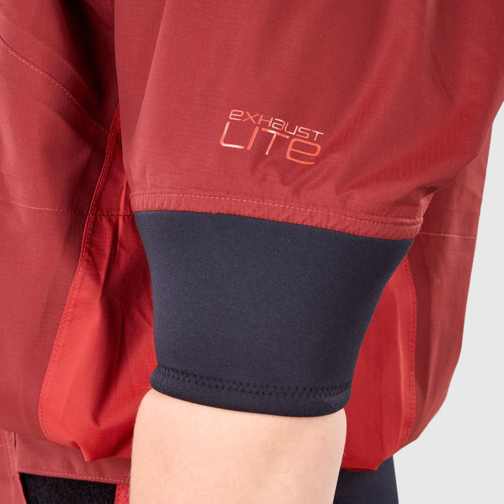 Solstice Women's Semi-Dry Top Exhaust Lite - Fired Brick - Feature