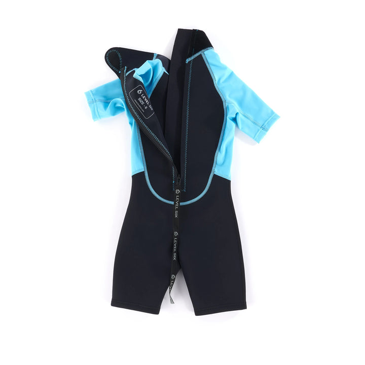 Child Hybrid Neoprene Wetsuit — Angel Blue (3)