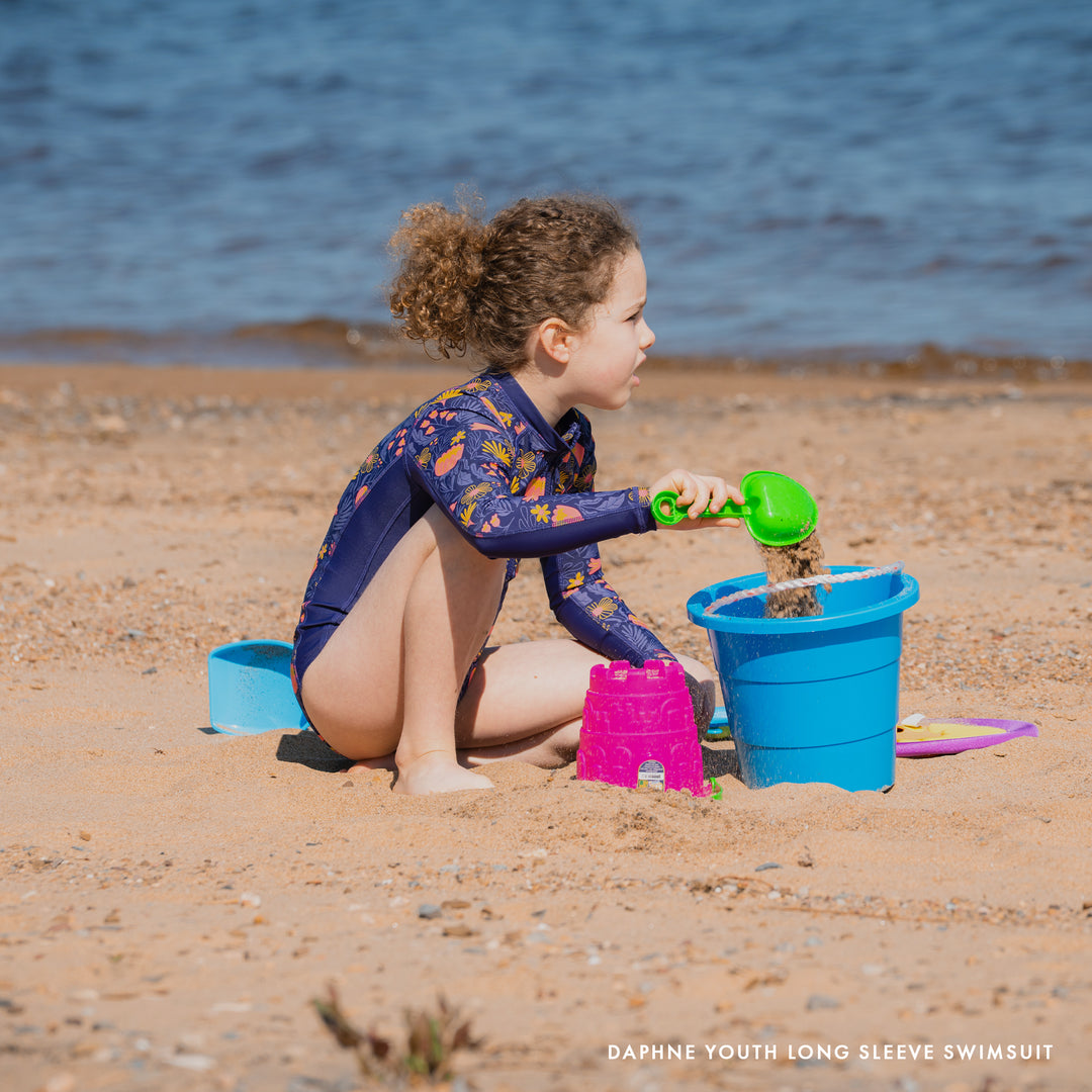 Daphne - Youth Long Sleeve Swimsuit