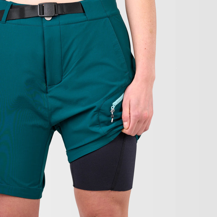Delta Lined Short - 7" — Deep Teal (7)#color_deep-teal