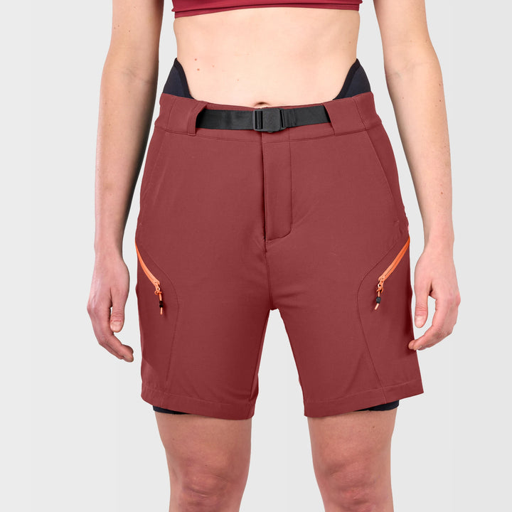 Delta Lined Short - 7" — Red Pear (3)#color_red-pear