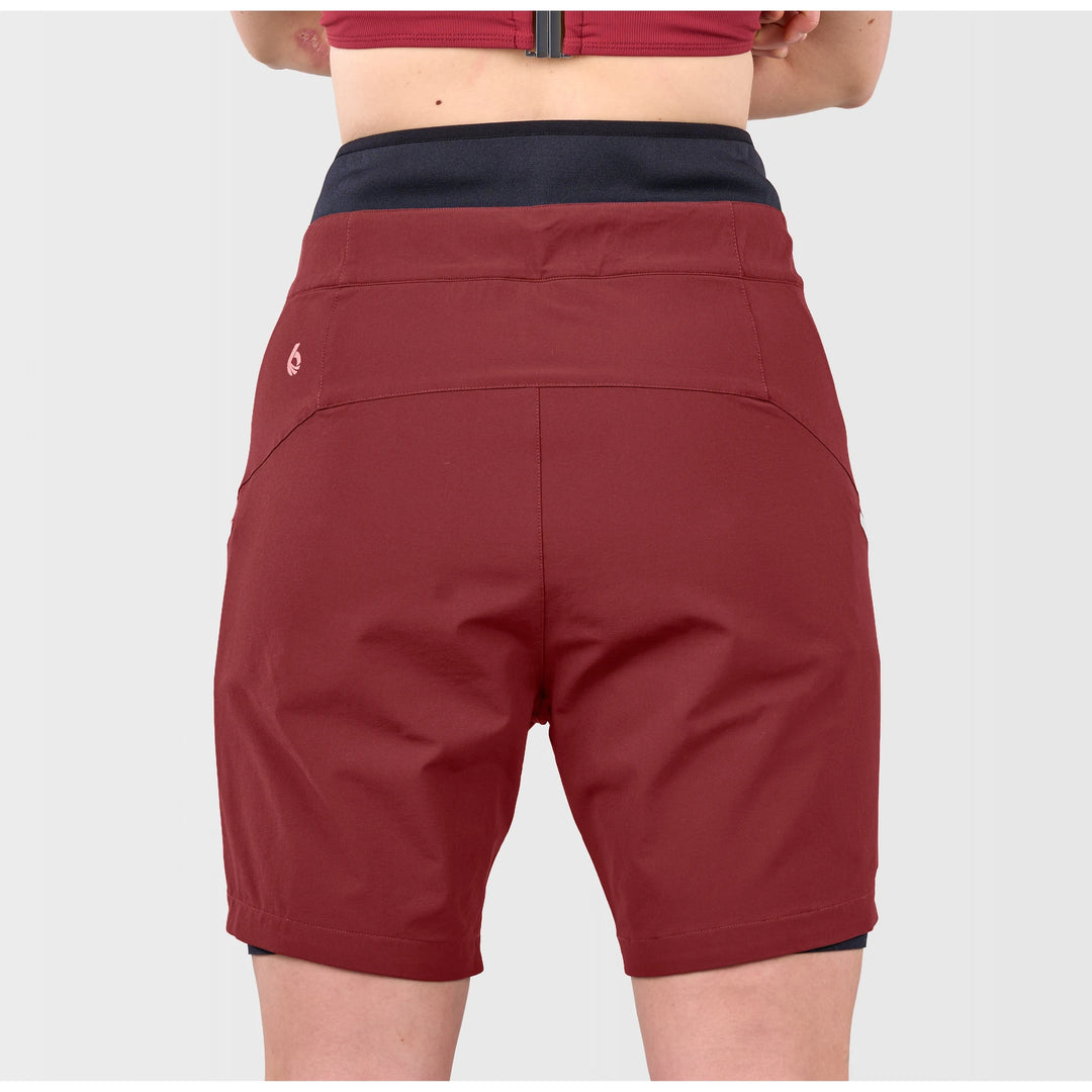 Delta Lined Short - 7" — Red Pear (6)#color_red-pear