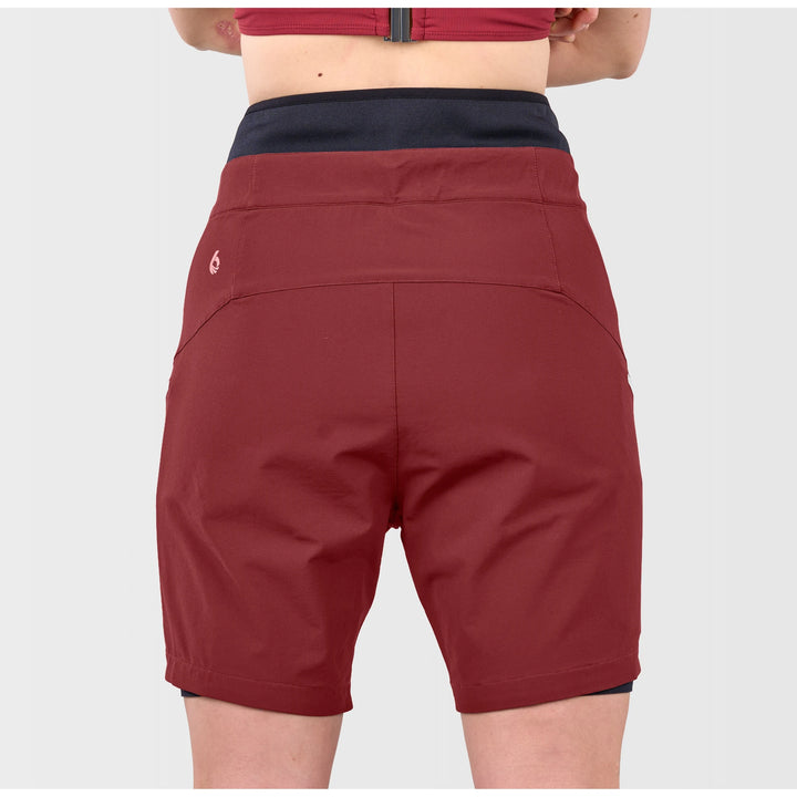 Delta Lined Short - 7" — Red Pear (6)#color_red-pear