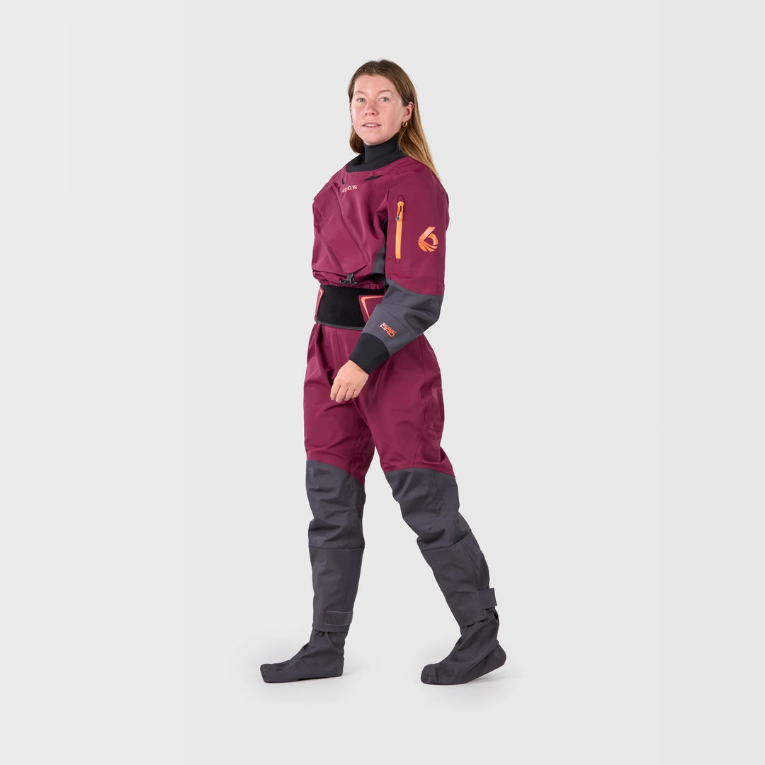 Freya Womens Dry Suit Exhaust Pro — Mahogany (5)#color_mahogany