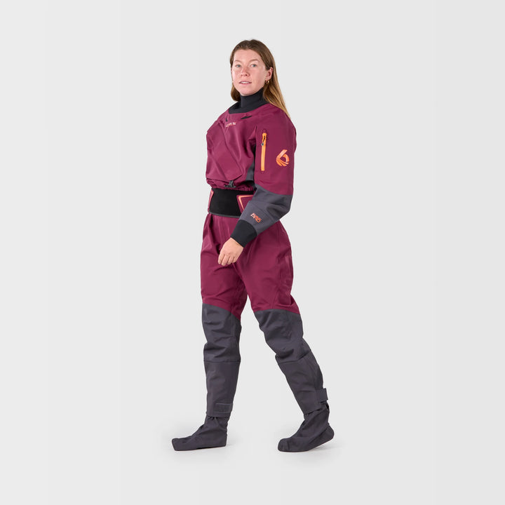 Freya Womens Dry Suit Exhaust Pro — Mahogany (5)#color_mahogany