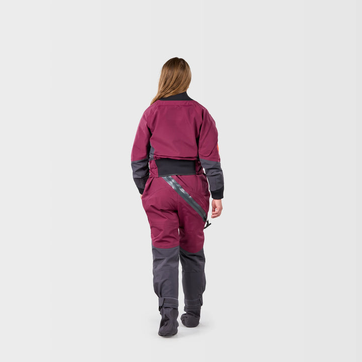 Freya Womens Dry Suit Exhaust Pro — Mahogany (6)#color_mahogany