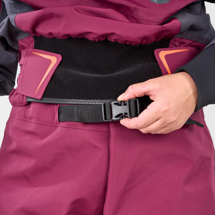 Freya Womens Dry Suit Exhaust Pro — Mahogany (7)#color_mahogany