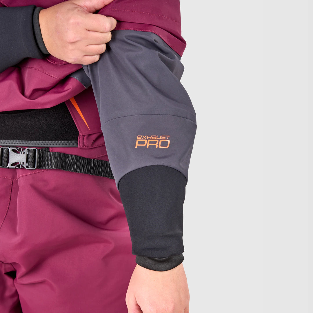 Freya Womens Dry Suit Exhaust Pro — Mahogany (10)#color_mahogany