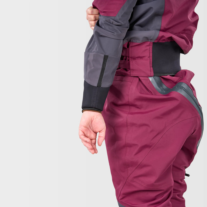 Freya Womens Dry Suit Exhaust Pro — Mahogany (11)#color_mahogany