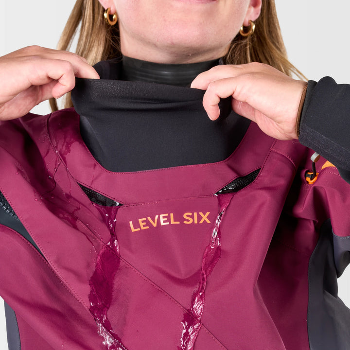 Freya Womens Dry Suit Exhaust Pro — Mahogany (12)#color_mahogany