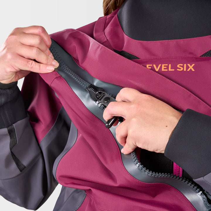 Freya Womens Dry Suit Exhaust Pro — Mahogany (17)#color_mahogany