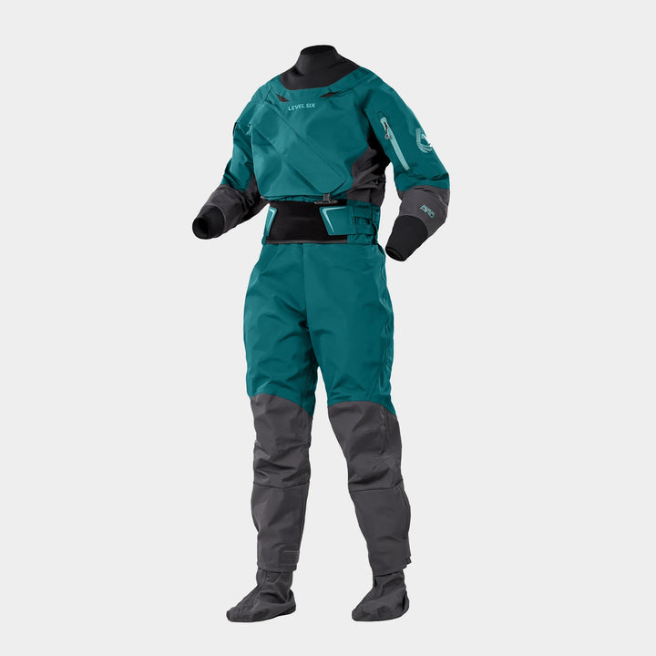Freya Womens Dry Suit Exhaust Pro — Spruce (2)#color_spruce