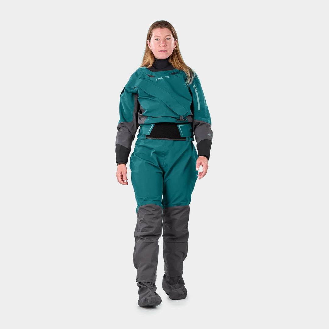 Freya Womens Dry Suit Exhaust Pro — Spruce (5)#color_spruce