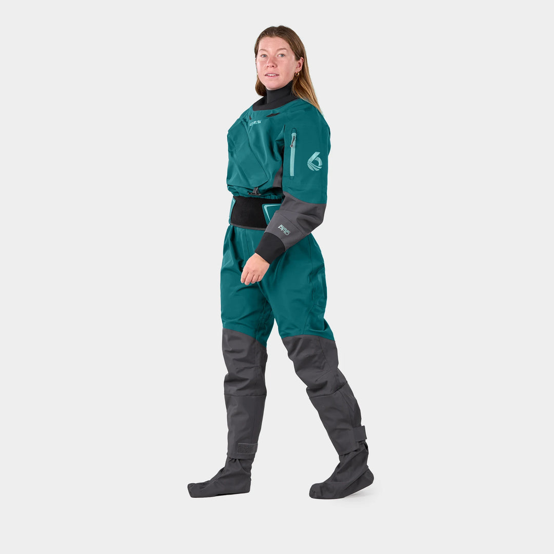 Freya Womens Dry Suit Exhaust Pro — Spruce (7)#color_spruce