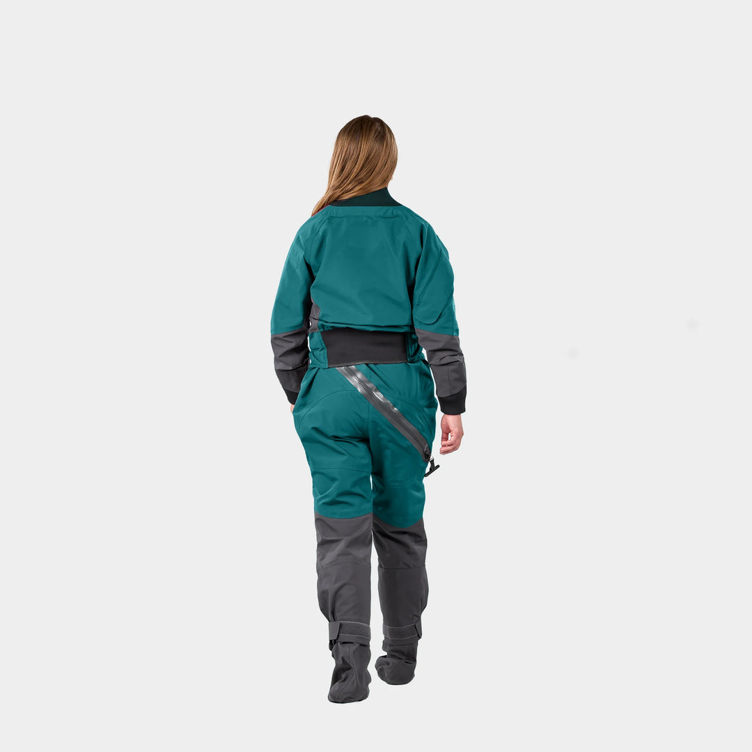 Freya Womens Dry Suit Exhaust Pro — Spruce (8)#color_spruce
