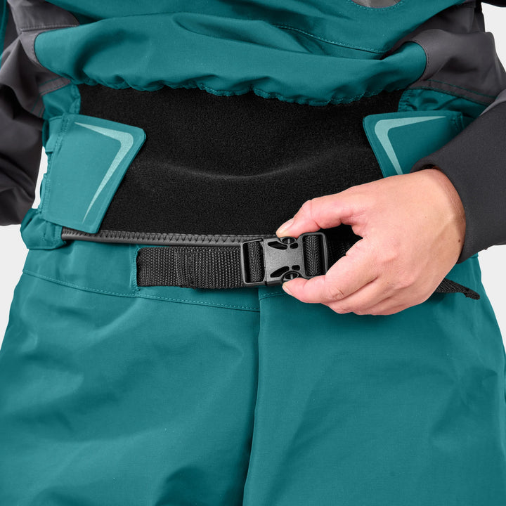 Freya Womens Dry Suit Exhaust Pro — Spruce (9)#color_spruce