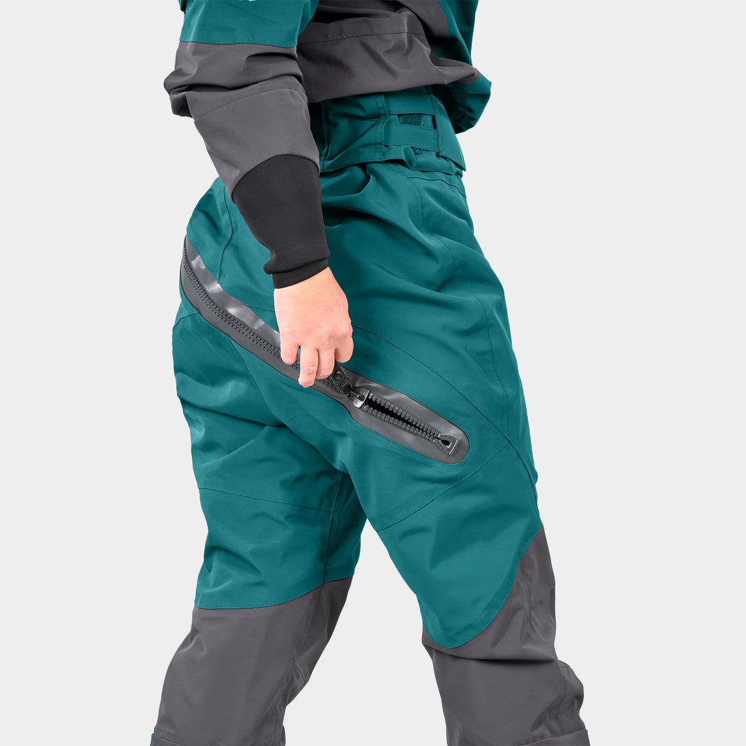 Freya Womens Dry Suit Exhaust Pro — Spruce (10)#color_spruce