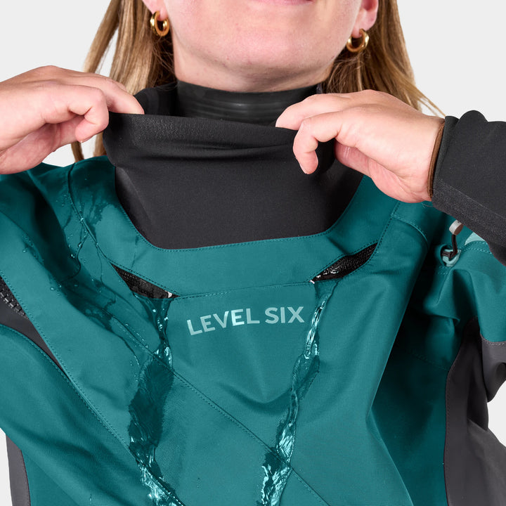 Freya Womens Dry Suit Exhaust Pro — Spruce (14)#color_spruce