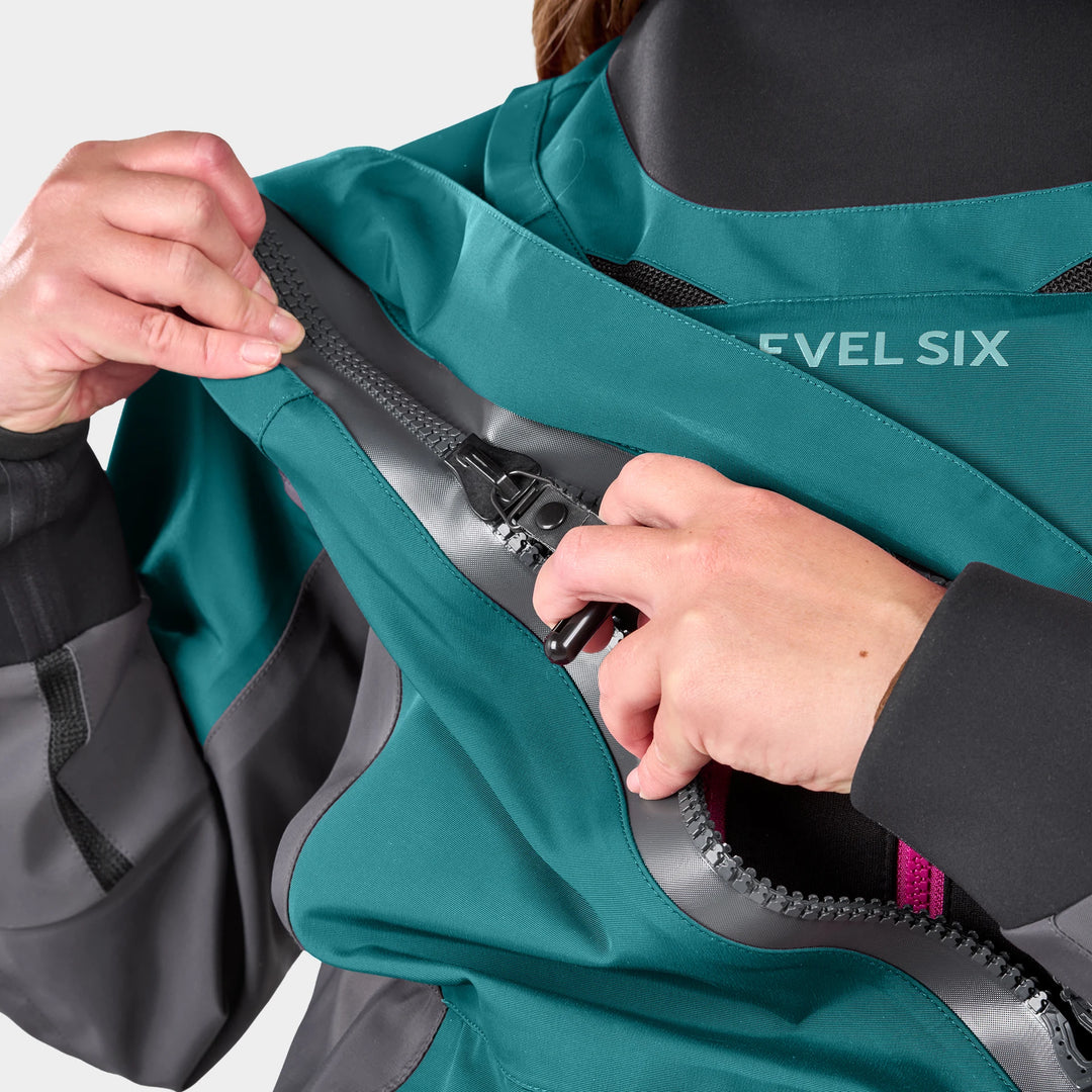 Freya Womens Dry Suit Exhaust Pro — Spruce (19)#color_spruce