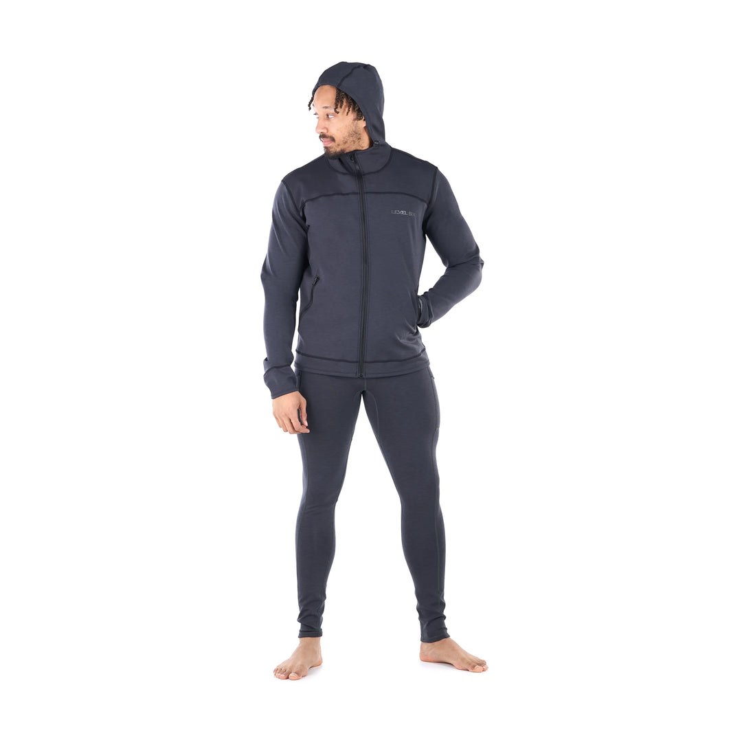 Jericho Neoprene Hoody — Black Heather (2)#color_black-heather