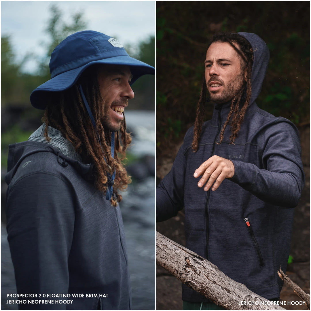 Jericho Neoprene Hoody — Black Heather (4)#color_black-heather