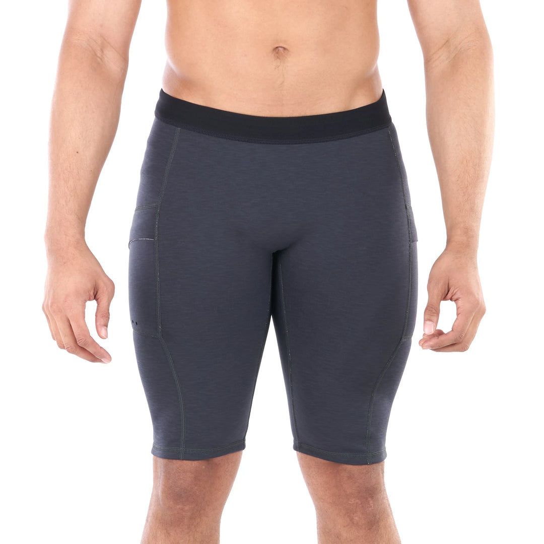 Jericho Neoprene Short — Black Heather#color_black-heather