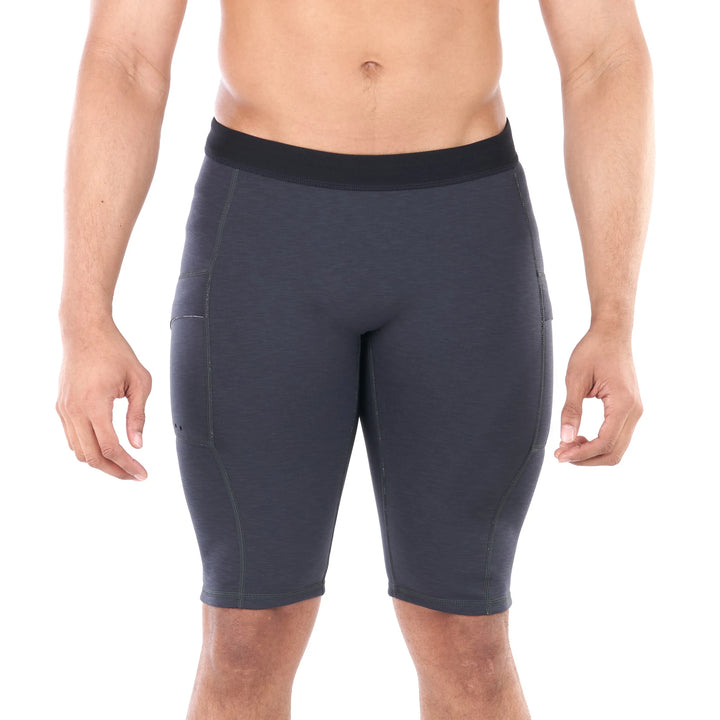 Jericho Neoprene Short — Black Heather#color_black-heather