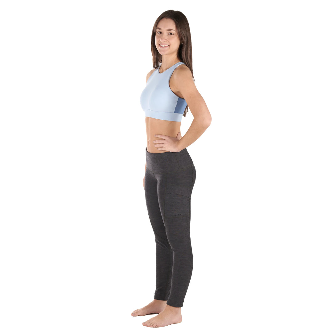Sombrio Neoprene Pant — Black Heather (2)#color_black-heather